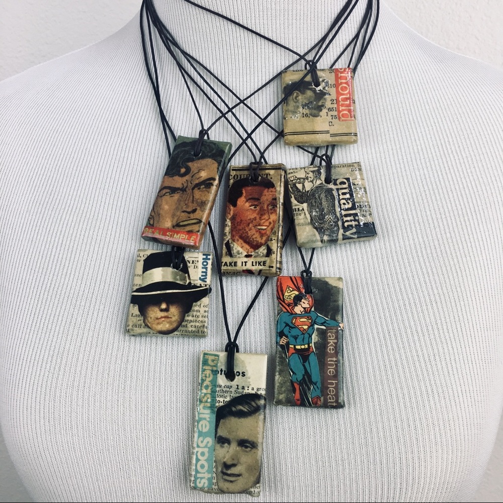 New! DUDES | Set/7 PNW Handcrafted Necklaces
